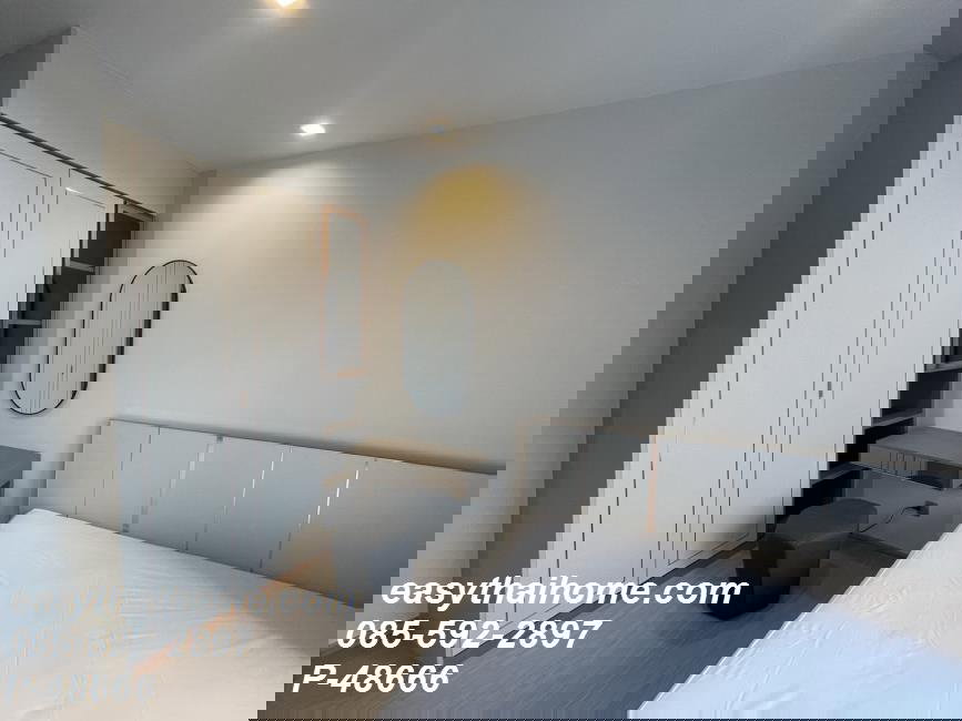 รูป [ให้เช่าด่วน | ชั้นสูงวิวเมืองสวย P-48666] ไลฟ์ อโศก ไฮป์ เขตราชเทวี ใกล้ mrt พระราม 9 23,000 บาท Line @easythaihome 085-592-2897 - รูปที่ 2/10