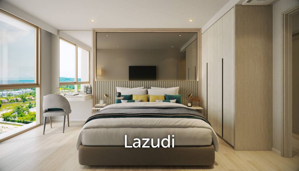 รูป 122.0 ตร.ม.  3 ห้องนอน  3 ห้องน้ำ คอนโดสำหรับ ขายใน เชิงทะเล - รูปที่ 5/11