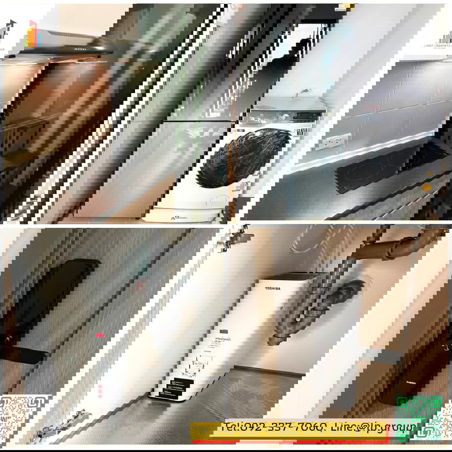 รูป ให้เช่าคอนโดแต่งหรู "Supalai Loft Prajadhipok - Wongwian Yai"  ใกลฺ้รถไฟฟ้า BTS วงเวียนใหญ่ ปลอดภัย เดินทางสะดวก พร้อมอยู่ - รูปที่ 6/10