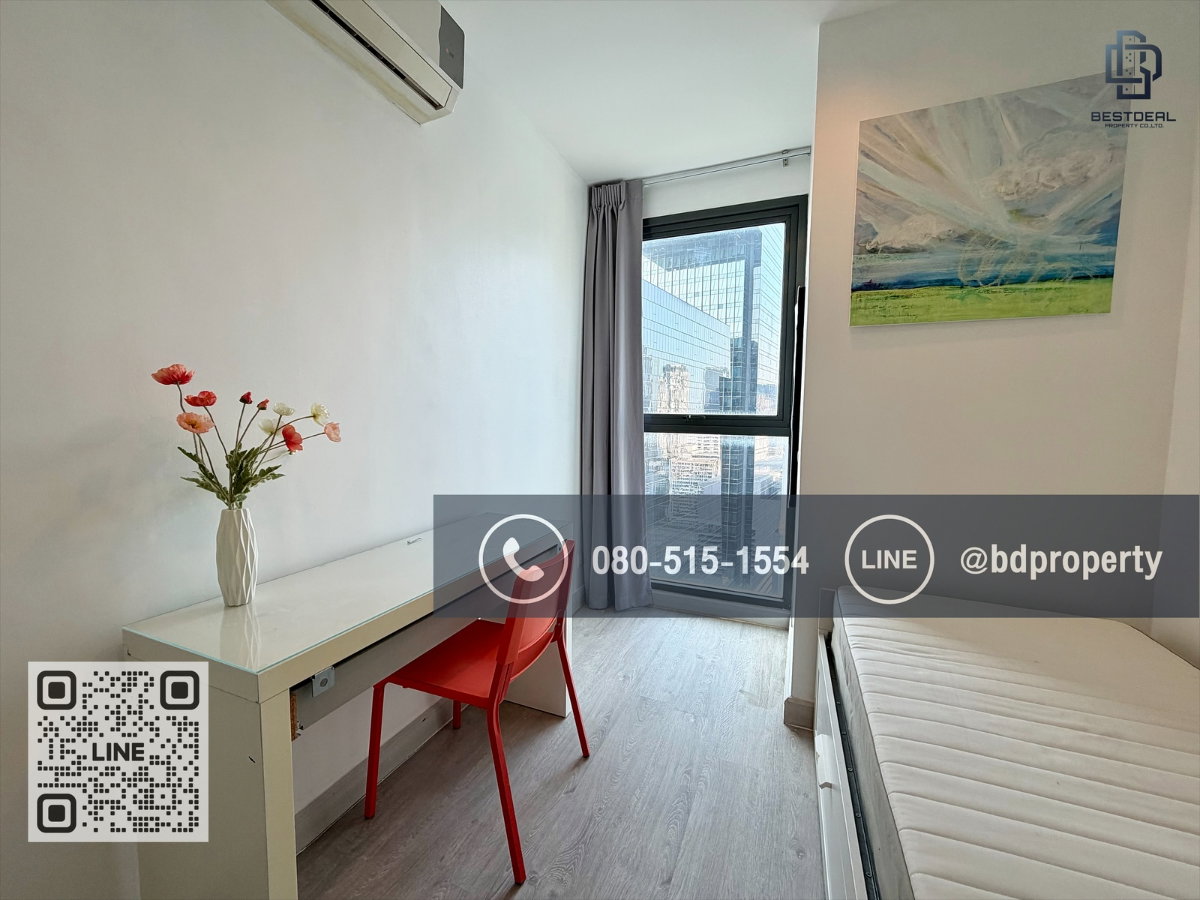 รูป estdeal ให้เช่า Duplex 2 Bed ราคา 26,000 เดือนเท่านั้น ห้องสวย Fully Furnished พร้อมเข้าอยู่ใกล้MRT และ เซ็นทรัลพระราม 9 เพียง 80 ม. - รูปที่ 10/17
