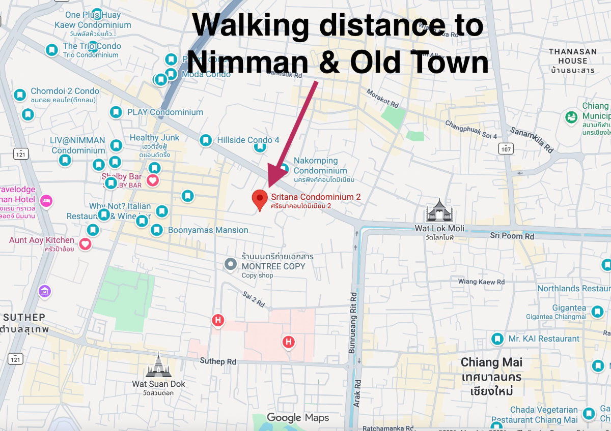 picture Modern Condo | High Floor | Heart of Nimman - 13/13