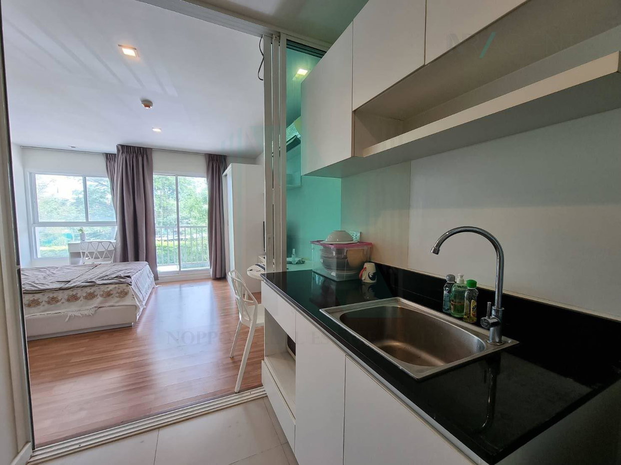 รูป 🚩 ให้เช่าคอนโด วี คอนโด เอกมัย-รามอินทรา อาคาร D ชั้น 2 สตูดิโอ ขนาด 27 ตรม ใกล้ ตลาดนัดเลียบด่วน - รูปที่ 7/8