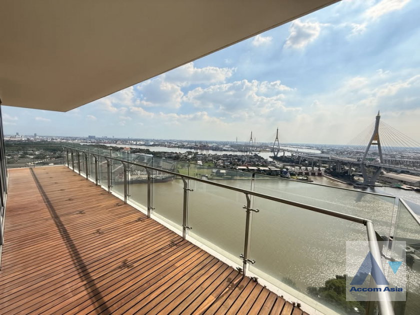 รูป 🔼🔽 AccomA 📩 Big Balcony,Fully Furnished,Newly renovated,Riverside / River View 3 BR Condominium @The Pano (AA41364) - รูปที่ 6/20