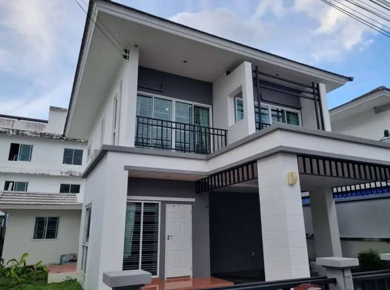 รูป ขายบ้านเดี่ยว คริสตัลพลัส ศรีราชา บ้านสวย น่าอยู่ - รูปที่ 2/20