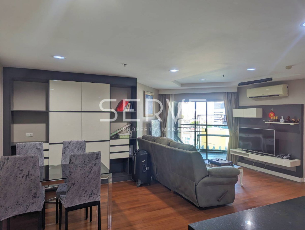 รูป 🔥40K- ถูกสุดๆในตอนนี้ 2นอน ไซส์ใหญ่ วิวดี ตกแต่งสวย เฟอร์แน่น พร้อมเข้าอยู่ คอนโดทำเลดีๆ ใกล้ MRTพระราม 9 @ Belle Grand Rama 9 - รูปที่ 4/8