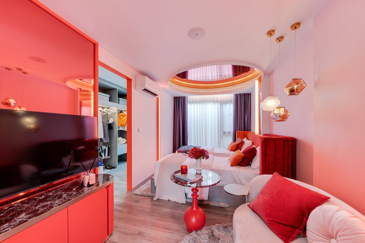 รูป คอนโดบางแสน Kave Coco Bangsaen ห้องใหญ่ 1 Bed Extra (28 ตร.ม.+) ตู้เสื้อผ้า 2 ชุด อยู่สบาย เก็บของจุใจ ใกล้ ม.บูรพา! - รูปที่ 3/25