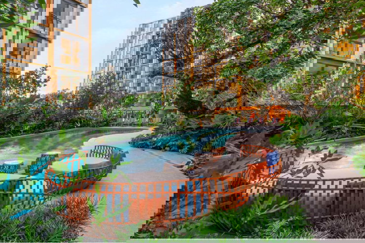 รูป 	💎 ห้อง Rare Item! 34 ตร.ม. ดีไซน์ใหม่ 1 ห้องนอน + Multi-purpose Room วิวสวยสุด - รูปที่ 13/17