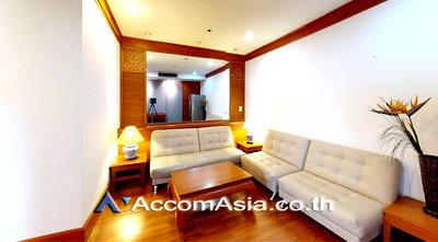 คอนโดให้เช่า : 🔼🔽 AccomA 📩 Pet friendly 2 BR Condominium @Grand Langsuan (AA21163)