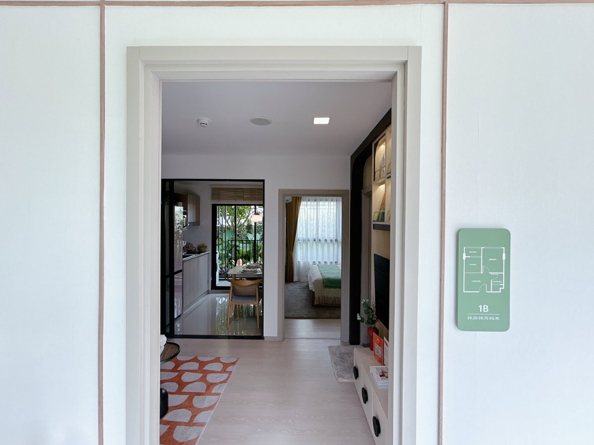 รูป ดีคอนโดคาล์ม รามคำแหง40 1ห้องนอน 29sq.m แปลนยอดฮิต 2 ยูนิตสุดท้าย 2.55Mb ด่วน‼️‼️ - รูปที่ 1/22