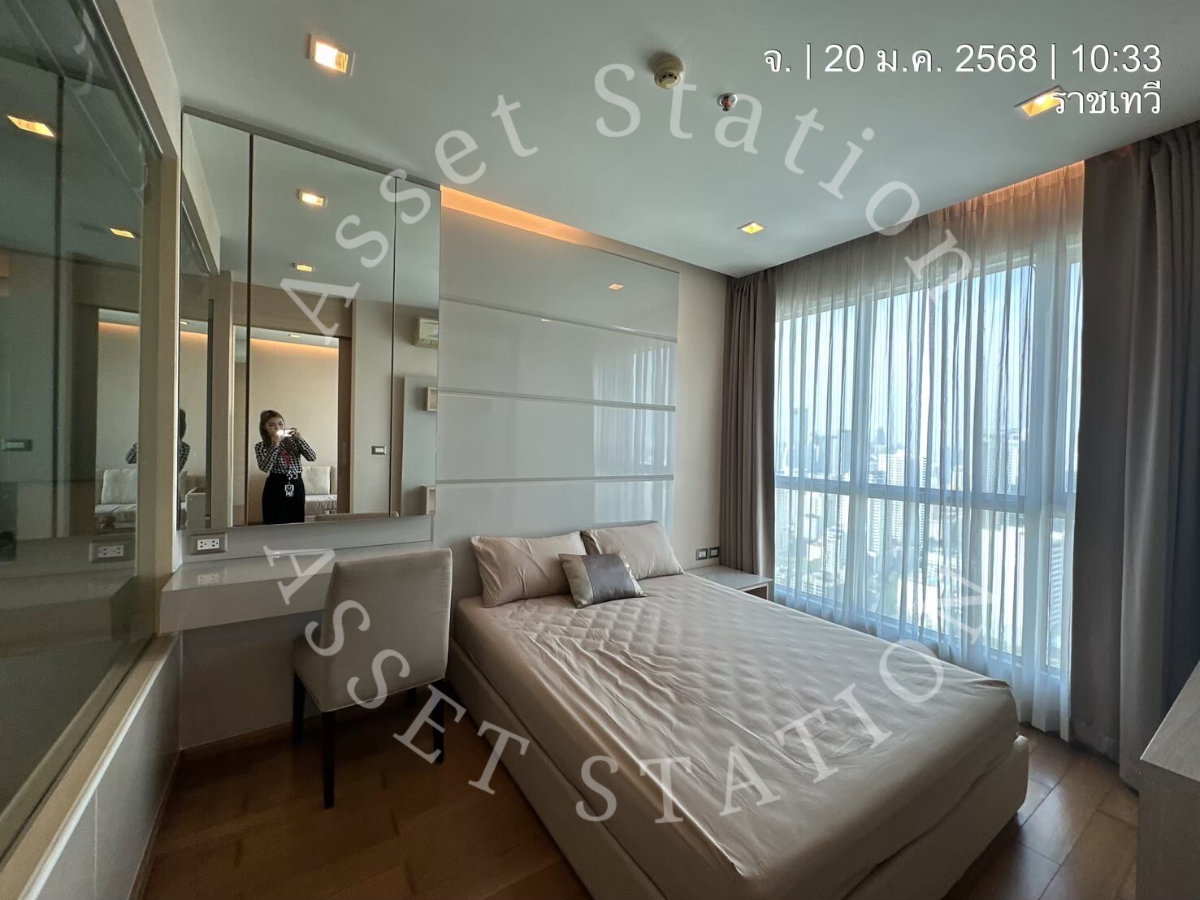 รูป 🚅ห้องว่างให้เช่า คอนโดหรู่ ✨ THE ADDRESS ASOKE เดินทางง่าย 🚄 ใกล้ MRT สถานีเพชรบุรี - รูปที่ 5/13