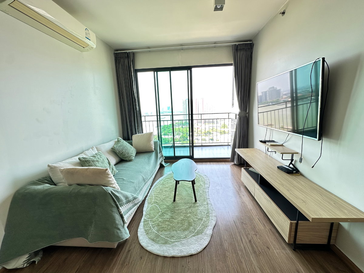 รูป ให้เช่า 2 ห้องนอน ชั้น25 ขนาด 55 ตรม. ราคา 18,000 บาท - รูปที่ 2/12