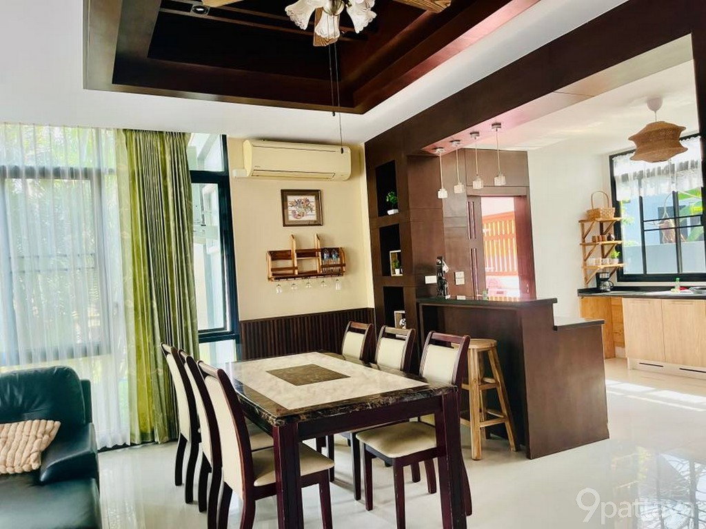 รูป พูลวิลล่าพร้อมอยู่ | The Village Horseshoe Point – อ่างเก็บน้ำมาบประชัน ✨ บ้านรีโนเวทใหม่ทั้งหลัง บรรยากาศสงบ รับสัตว์เลี้ยงได้ ใกล้โรงเรียนนานาชาติ - รูปที่ 8/16