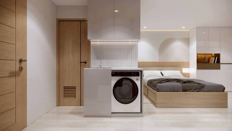 รูป ขาย คอนโด หลังมช. ตรงข้ามคณะวิศวะ ขนาด 1 ห้องนอน 1 ห้องน้ำ ตกแต่งสวย สไตล์ Muji Minimal เฟอร์ครบพร้อมอยู่ @ธารทิพย์ การ์เด้นเพลส - รูปที่ 18/20