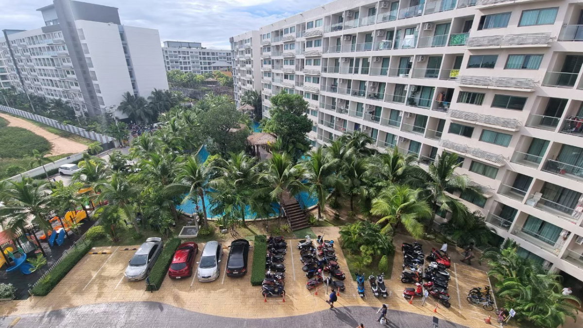 รูป ลากูน่าบีชรีสอร์ท3 ห้องสตู วิวติดสระน้ำ [เฟอร์ครบ] ชั้น6 ตึกE  - รูปที่ 22/47