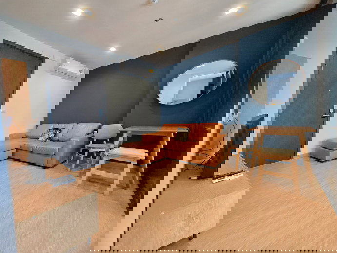 รูป 🔔New🔔 ให้เช่า 1 นอนแต่งสวย ตกแต่งใหม่ ชั้น 27 ทิศใต้ ห้องไม่ร้อน ที่ The Base Garden พระราม 9 - รูปที่ 5/16