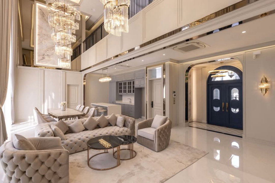 รูป 📣📣 ให้เช่า นาราสิริ กรุงเทพกรีฑา คฤหาสหรู 4 ห้องนอน กรุงเทพกรีฑาตัดใหม่  - รูปที่ 4/16