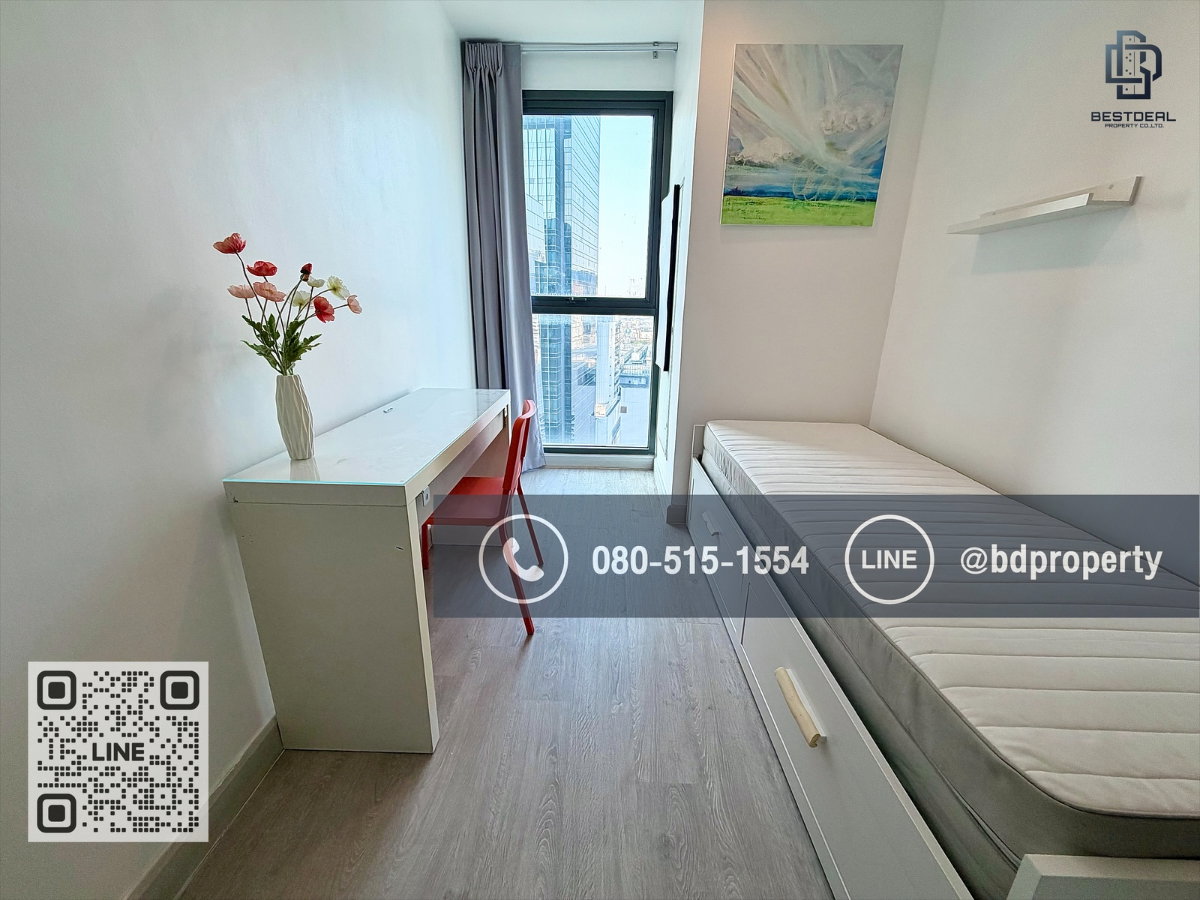 รูป estdeal ให้เช่า Duplex 2 Bed ราคา 26,000 เดือนเท่านั้น ห้องสวย Fully Furnished พร้อมเข้าอยู่ใกล้MRT และ เซ็นทรัลพระราม 9 เพียง 80 ม. - รูปที่ 12/17