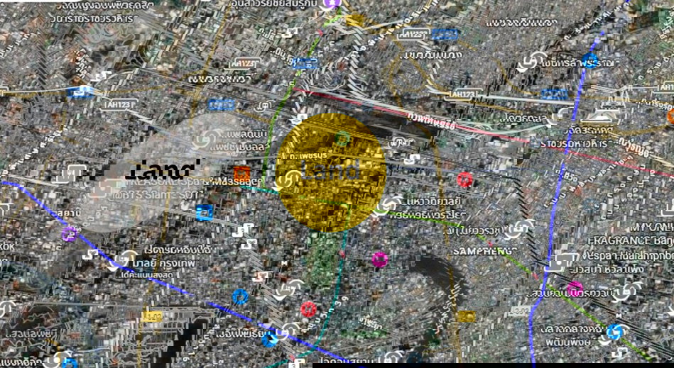 รูป ขายที่ดินทำเลดี ราคาถูก ใกล้ BTS ราชเทวี และ Siam Paragon   - รูปที่ 4/4