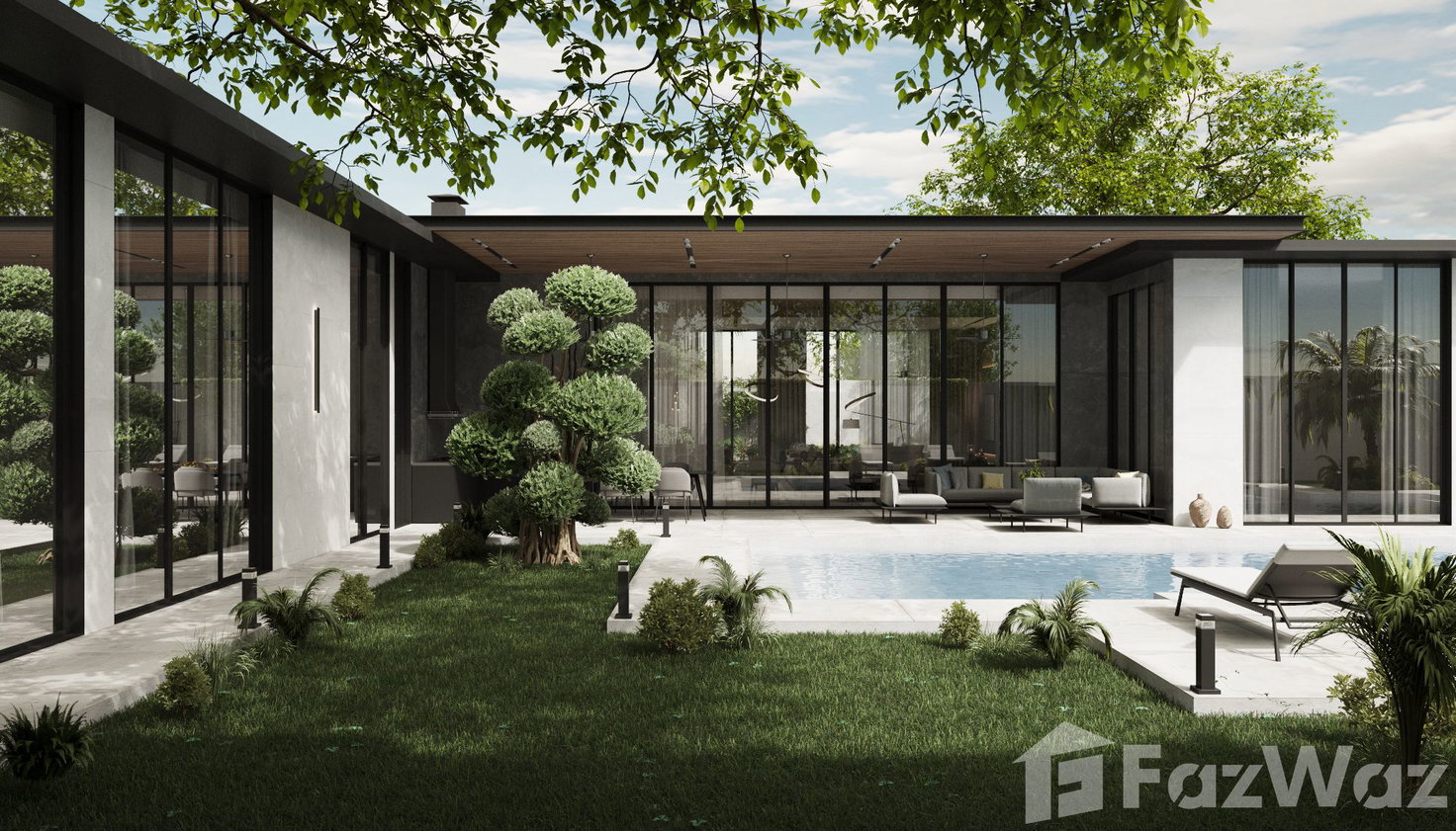 รูป ขาย วิลล่า 5 ห้องนอน ในโครงการ สันติ วิลล่า 5549590 - รูปที่ 15/16