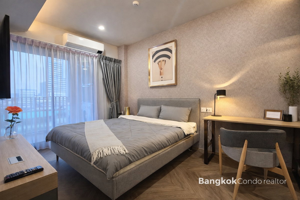 รูป 🍀🍀🍀 Beautiful Room🌸 ให้เช่า📌 แชปเตอร์ จุฬา - สามย่าน🚆MRT Samyan (Line:@rent2022)✨พร้อมเข้าอยู่🌼A01911 - รูปที่ 3/16
