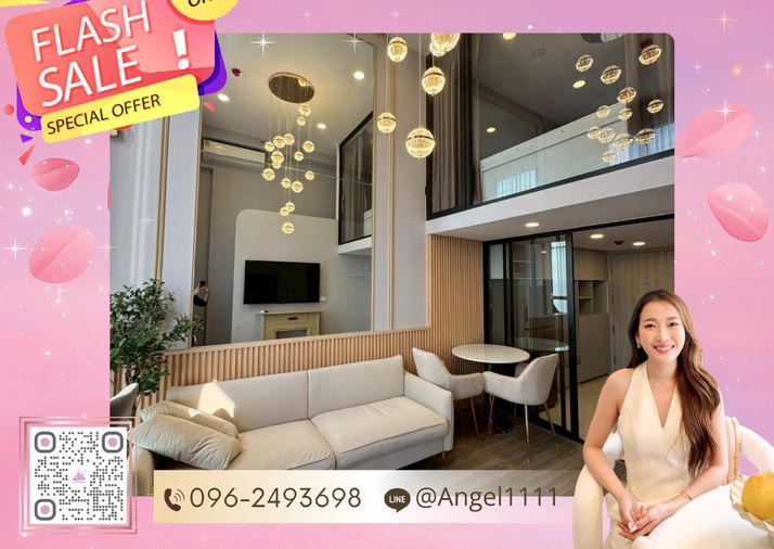 🦄✨ห้องใหม่ ตรงปรก ไม่จกตา 🦄✨ So Origin Kaset Interchange🚝 ใกล้ BTS มหาวิทยาลัยเกษตรศาสตร์ เฟอร์ครบ จบในที่เดียว โทร 096-2493698 (SOK0014)