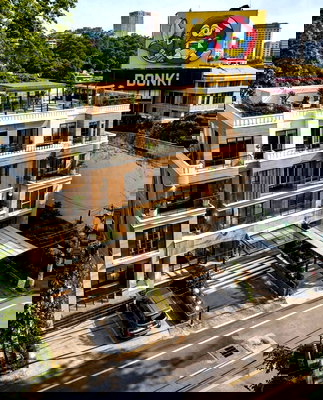 เช่าอาคารพาณิชย์ เทสโก้โลตัส เอ็กตร้า พระราม 4 : ดองกี้มอลล์ ทองหล่อเอกมัย 900 ม. 3นาที อาคาร 4 ชั้นฟังก์ชัน 3 นอน 31ตร.ว. 400ตร.ม. ใกล้BTS เอกมัย 1.8 กม.