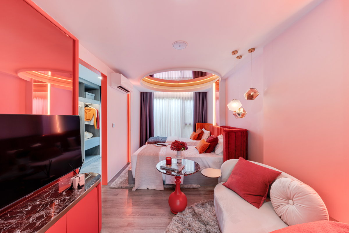 รูป คอนโดบางแสน Kave Coco Bangsaen ห้องใหญ่ 1 Bed Extra (28 ตร.ม.+) ตู้เสื้อผ้า 2 ชุด อยู่สบาย เก็บของจุใจ ใกล้ ม.บูรพา! - รูปที่ 2/25