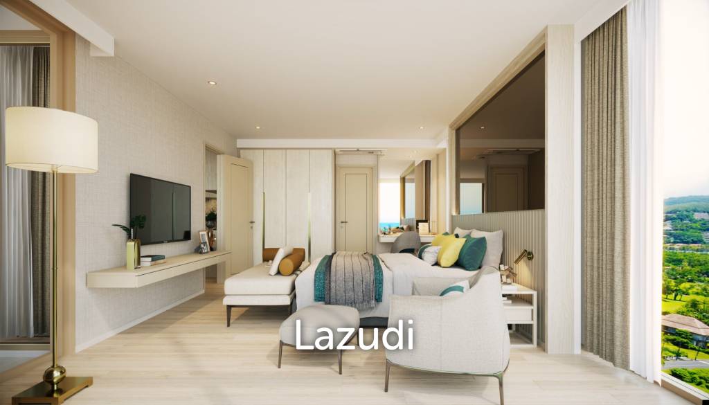 รูป 81.0 ตร.ม.  2 ห้องนอน  2 ห้องน้ำ คอนโดสำหรับ ขายใน เชิงทะเล - รูปที่ 6/6