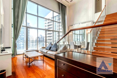 Condos for sale : 🔼🔽 AccomA 📩 Duplex Condo,Double High Ceiling 3 BR Condominium @Bright Sukhumvit 24 (AA32142)