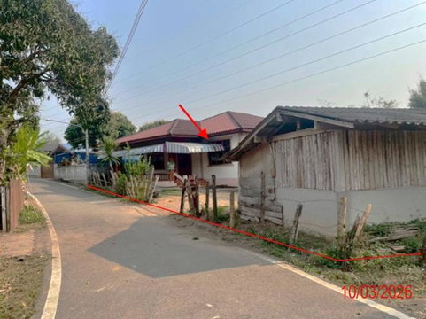 บ้านเดี่ยว 338 ตร.วา แม่ทา ลำพูน 1.3M