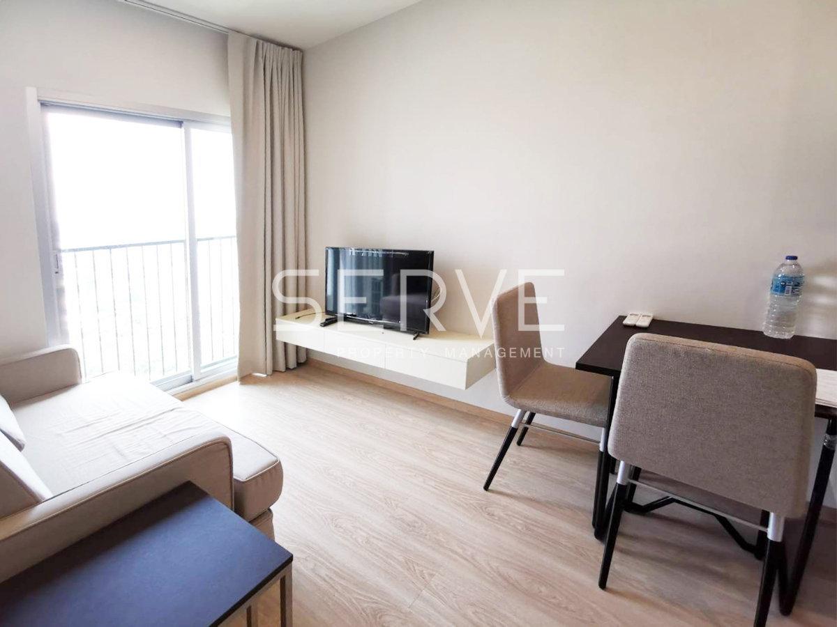 รูป 🔥15K-1นอน ห้องชั้นสูง35+ วิวโล่ง เฟอร์จัดเต็ม พร้อมเข้าอยู่ คอนโดทำเลดีมาก ใกล้ MRT ศูนย์วัฒนธรรม @ Noble Revolve Ratchada 2 - รูปที่ 1/8