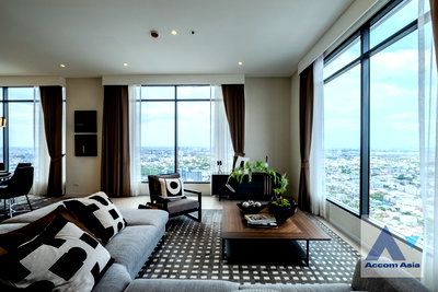 ขายคอนโด : 🔼🔽 AccomA 📩 Penthouse Luxury condo with spacious layout and panoramic city views (AA40627)