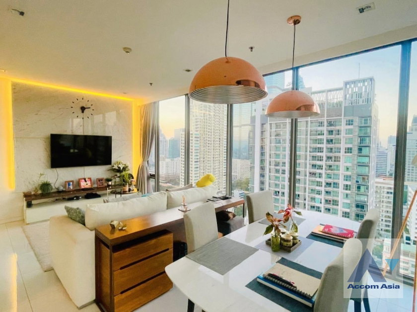 picture 🔼🔽 AccomA 📩 Fully Furnished,Corner Unit 2 BR Condominium @Nara 9 by Eastern Star (AA44549) - 1/14