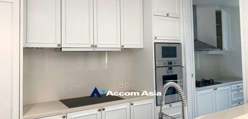 picture 🔼🔽 AccomA 📩 Elegant White-Tone Condominium in Sathorn (AA32602) - 5/9