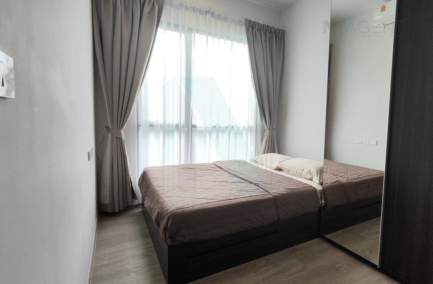 รูป 🎉 ให้เช่าคอนโด ดิ ออริจิ้น ปลั๊ก แอนด์ เพลย์ รามอินทรา อาคาร D ชั้น 6 1 ห้องนอน ขนาด 26 ตรม ใกล้ ใกล้ รถไฟฟ้า สถานีรามอินทรา กม.9 - รูปที่ 3/8