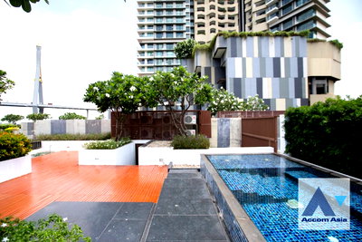 คอนโด ถนนพระราม 3 : 🔼🔽 AccomA 📩 Private Swimming Pool,Triplex 4 BR Condominium @The Pano (AA44667)