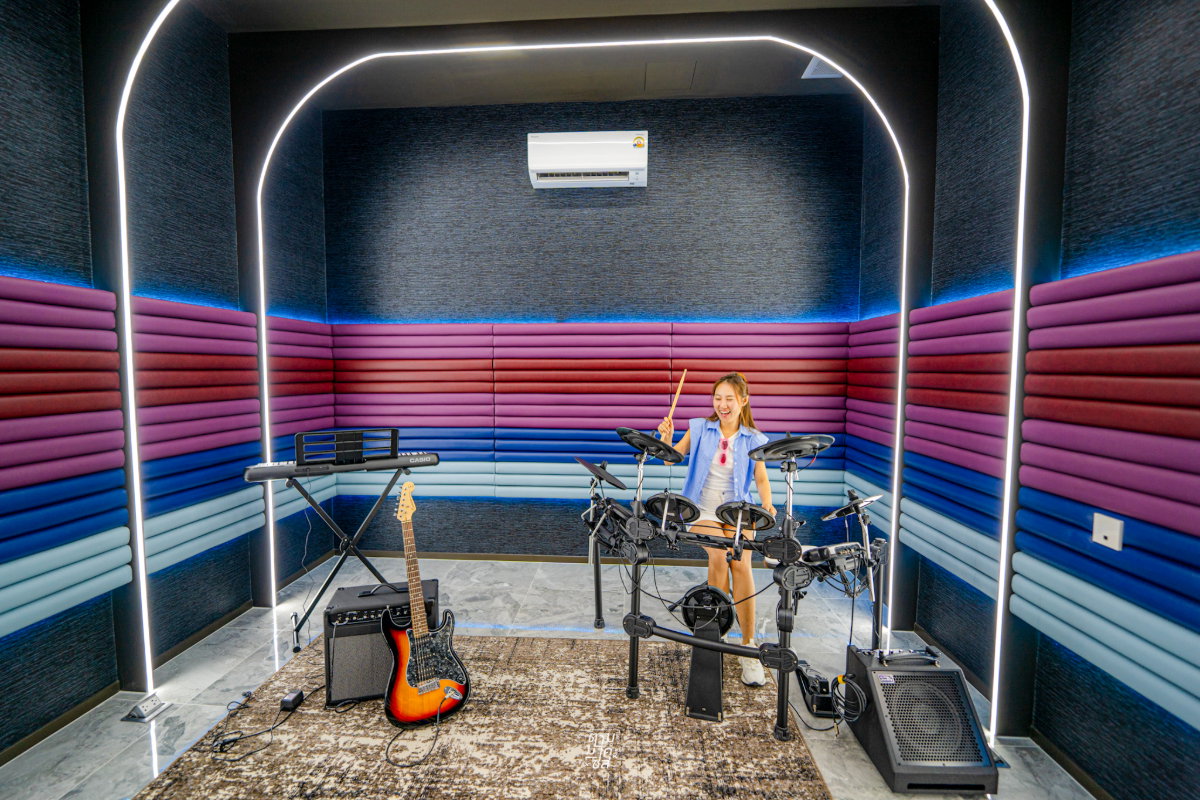 รูป ขายคอนโด Kave UNI.VERSE BANGSAEN อยู่เองได้-ลงทุนคุ้ม 1 Bed Extra (2 เตียงแยก) ใกล้ ม.บูรพา ส่วนกลาง 24 ชม. แต่งครบ+ฟรีโอนฯ - รูปที่ 8/15