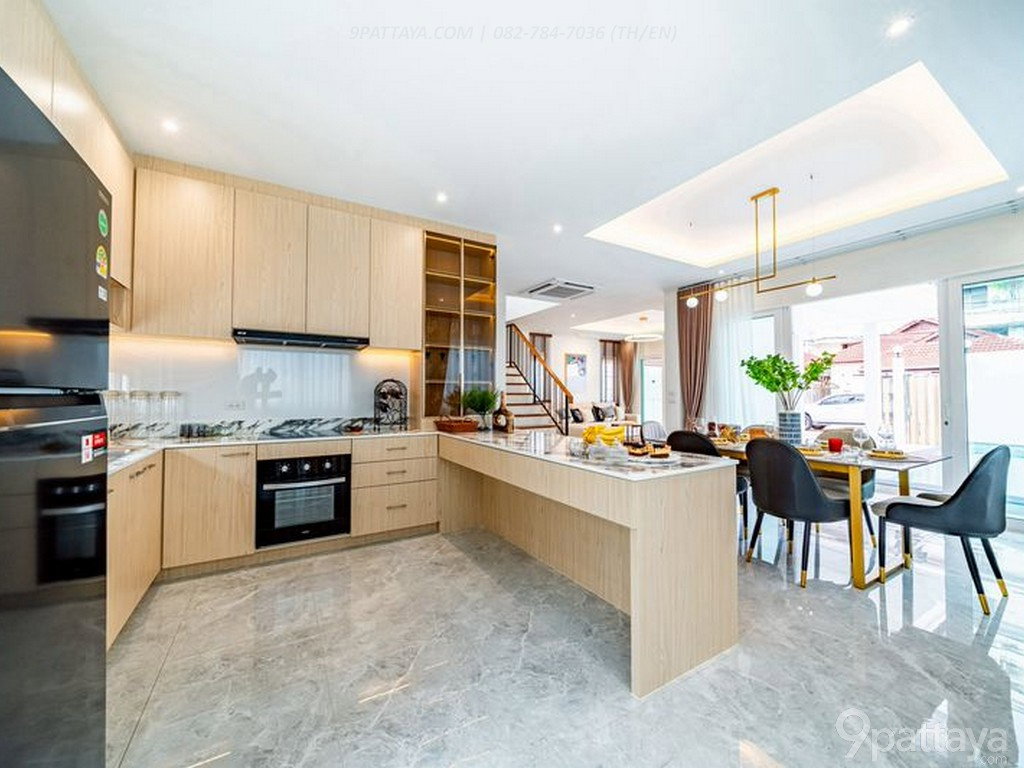 รูป บ้านเดี่ยว | Royal Park Village – ทัพพระยา–เทพประสิทธิ์ พัทยา ✨ บ้านสร้างใหม่ทั้งหลัง ดีไซน์ทันสมัย ทำเลศักยภาพ ใกล้เมือง เดินทางสะดวก 🌷 - รูปที่ 4/17