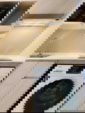 รูป 💥💥NEW!! IDEO จรัญ 70-ริเวอร์วิว 1Bed 31.5 ตรม.ชั้น 12 แต่งครบ ใกล้ MRT บางพลัด สนใจ Line: @atfirm💥💥 - รูปที่ 14/19