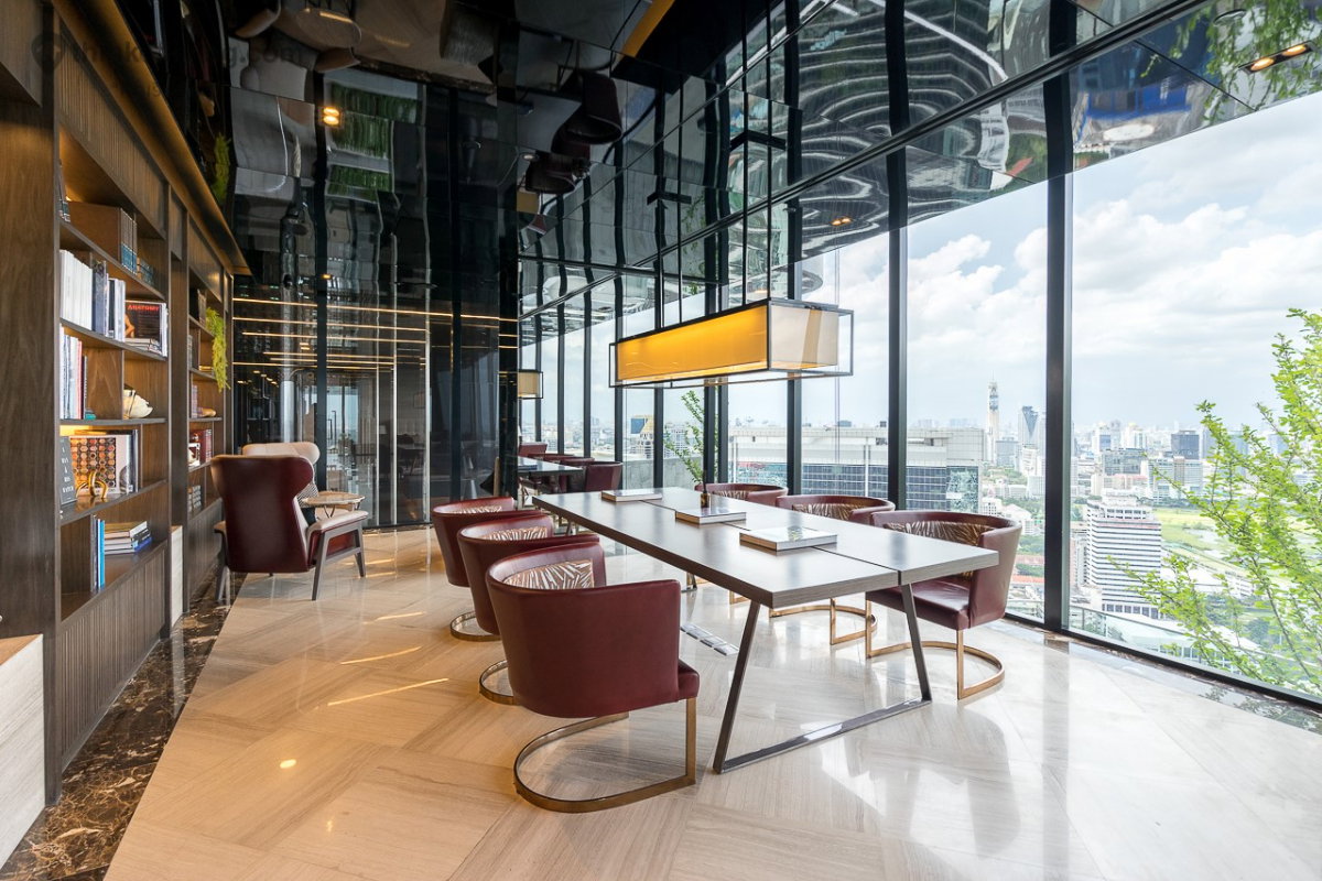 picture Ashton Chula Silom for rent, near MRT Hualamphong, Saladang BTS, - 10/13