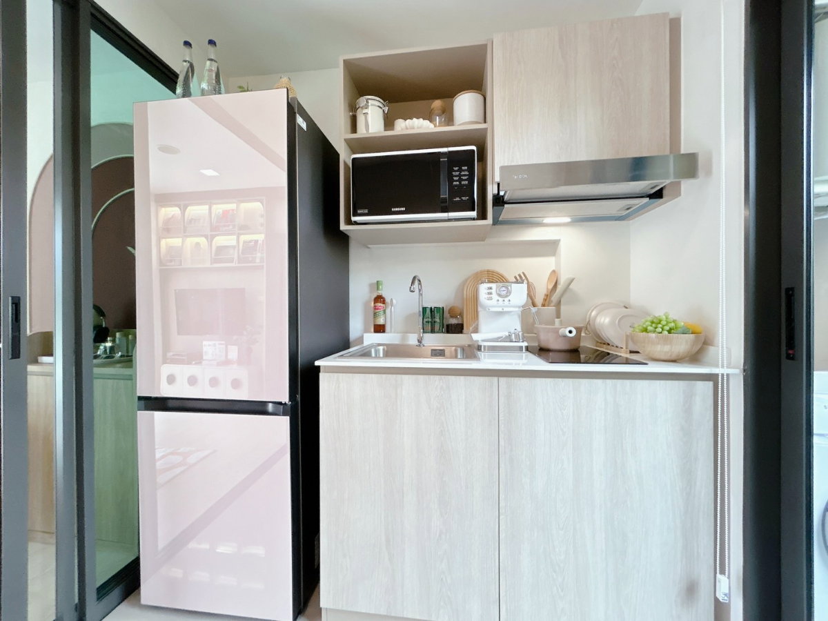 รูป ดีคอนโดคาล์ม รามคำแหง40 1ห้องนอน 29sq.m แปลนยอดฮิต 2 ยูนิตสุดท้าย 2.55Mb ด่วน‼️‼️ - รูปที่ 5/22