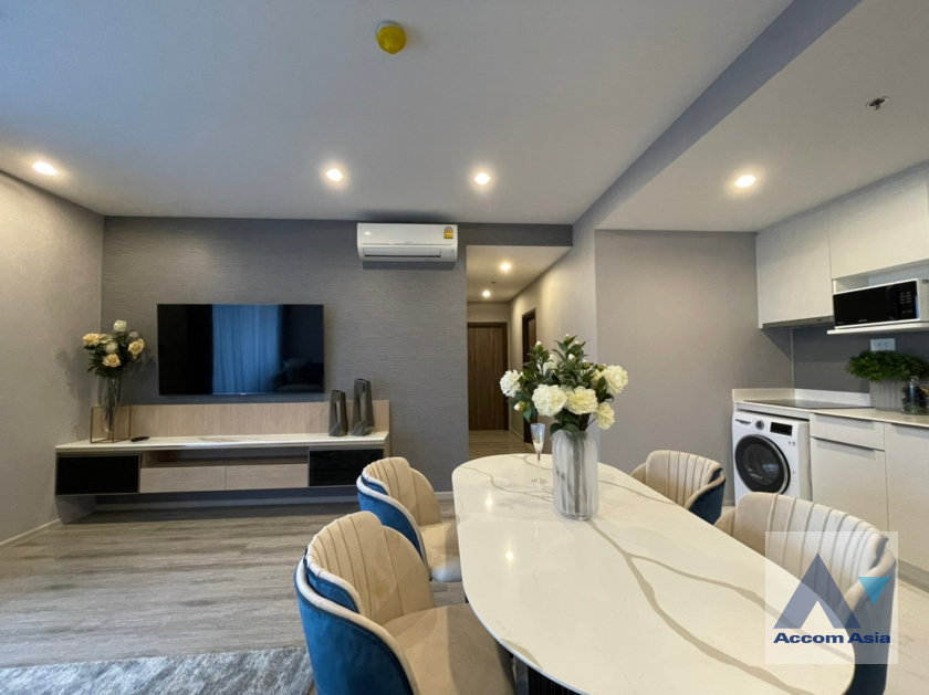 รูป 🔼🔽 AccomA 📩 Fully Furnished 2 BR Condominium @Ideo Mobi Sukhumvit 66 (AA42236) - รูปที่ 4/15