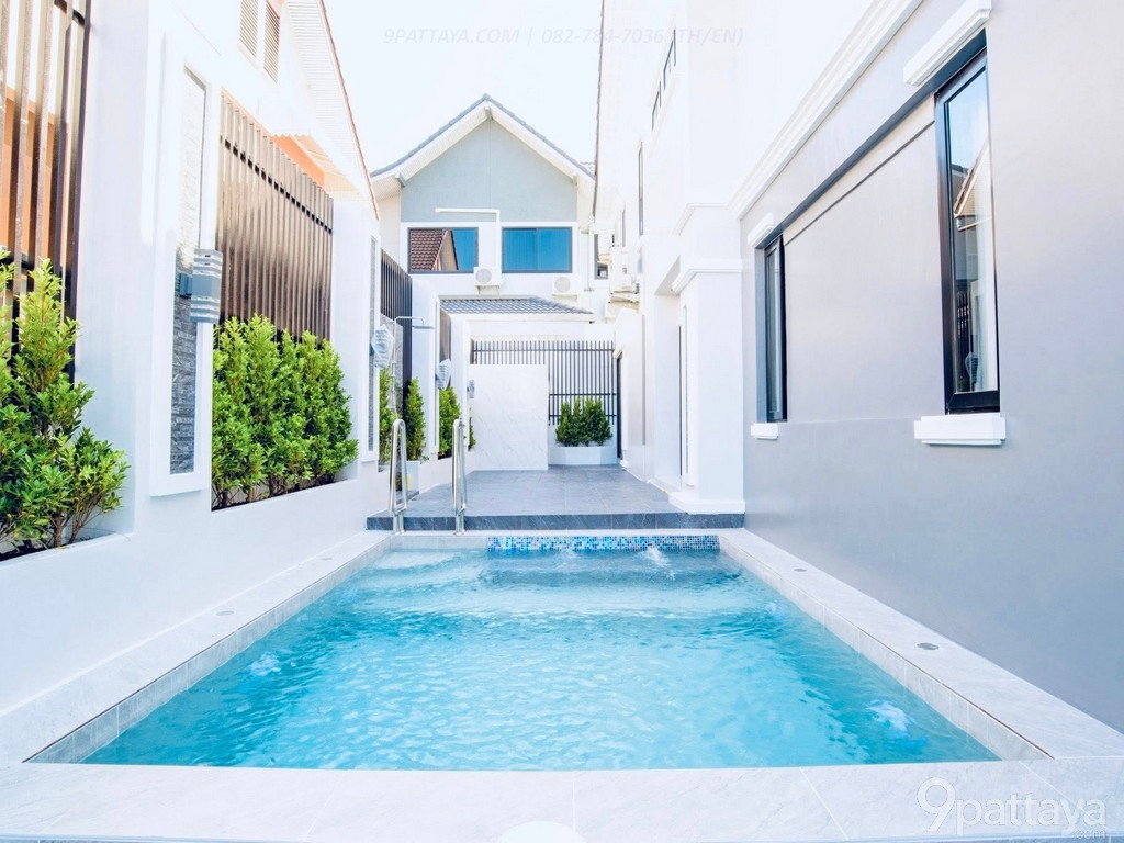 รูป บ้านเดี่ยวพูลวิลล่า | Central Park 2 พัทยา ✨ บ้านหรูในโครงการคุณภาพ ทำเลเด่น ติด McDonald’s และธนาคารกสิกร เหมาะสำหรับครอบครัวใหญ่ หรือบ้านพักอาศัยหรู - รูปที่ 1/15