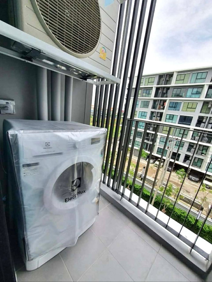 รูป ด่วน📢ให้เช่า Kave town Shift ข้างม.กรุงเทพ ตึก C ชั้น 5 ขนาด 25 sqm  วิวนอก ครัวแยก ห้องสวย  - รูปที่ 10/10