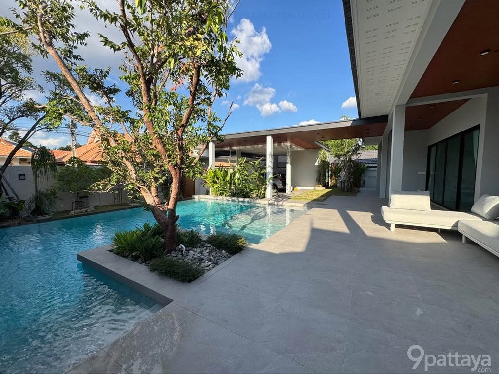 รูป ขายพูลวิลล่าสร้างใหม่ | Baan Suan Neramit – จอมเทียน พัทยา ✨ พูลวิลล่าสร้างใหม่ • ที่ดิน 136.5 ตร.ว. พื้นที่ใช้สอย 240 ตร.ม. • 3 ห้องนอน / 4 ห้องน้ำ  - รูปที่ 1/20