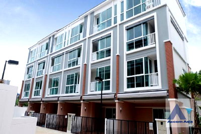 ทาวน์โฮม เขตยานนาวา : 🔼🔽 AccomA 📩  3 BR Townhouse @Cote Maison Rama 3 (AA42566)