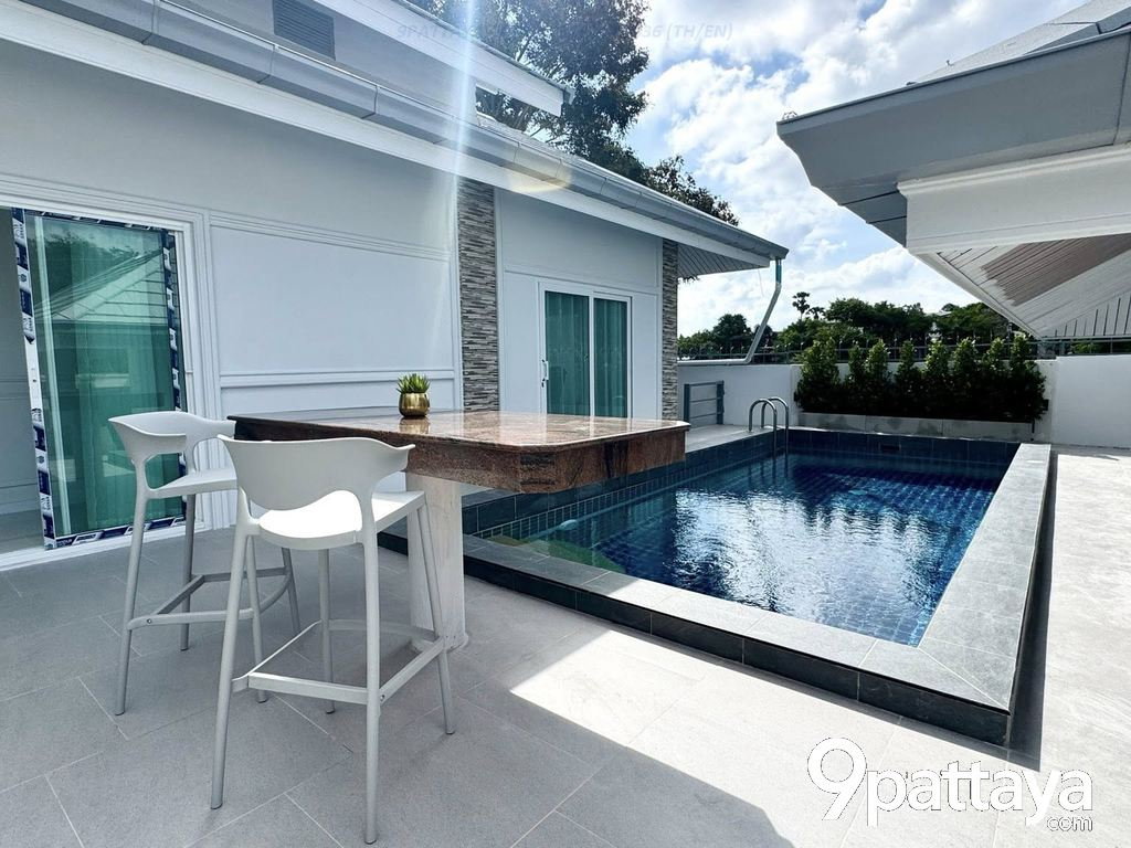 รูป พูลวิลล่าพัทยา – หมู่บ้านอินเพลส ซอยสยามคันทรีคลับ ✨ - รูปที่ 4/16