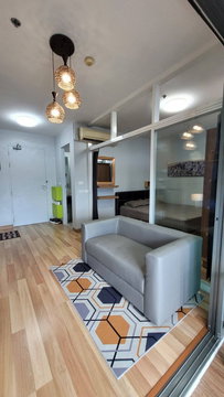 Condo for rent, Ideo Blucove Sukhumvit, 27 sq m, 1 bedroom, 1 bathroom, fully furnished, near BTS Udom Suk.