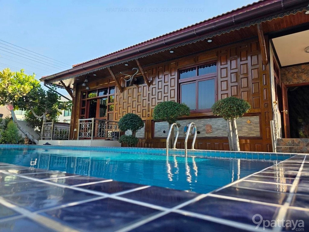 รูป ให้เช่า บ้านเดี่ยว | พัทยา – ห้วยใหญ่ ชลบุรี ✨ บ้านเดี่ยวสไตล์รีสอร์ท 3 ห้องนอน / 3 ห้องน้ำ • พื้นที่สวนขนาดใหญ่ รอบบ้าน • - รูปที่ 11/11