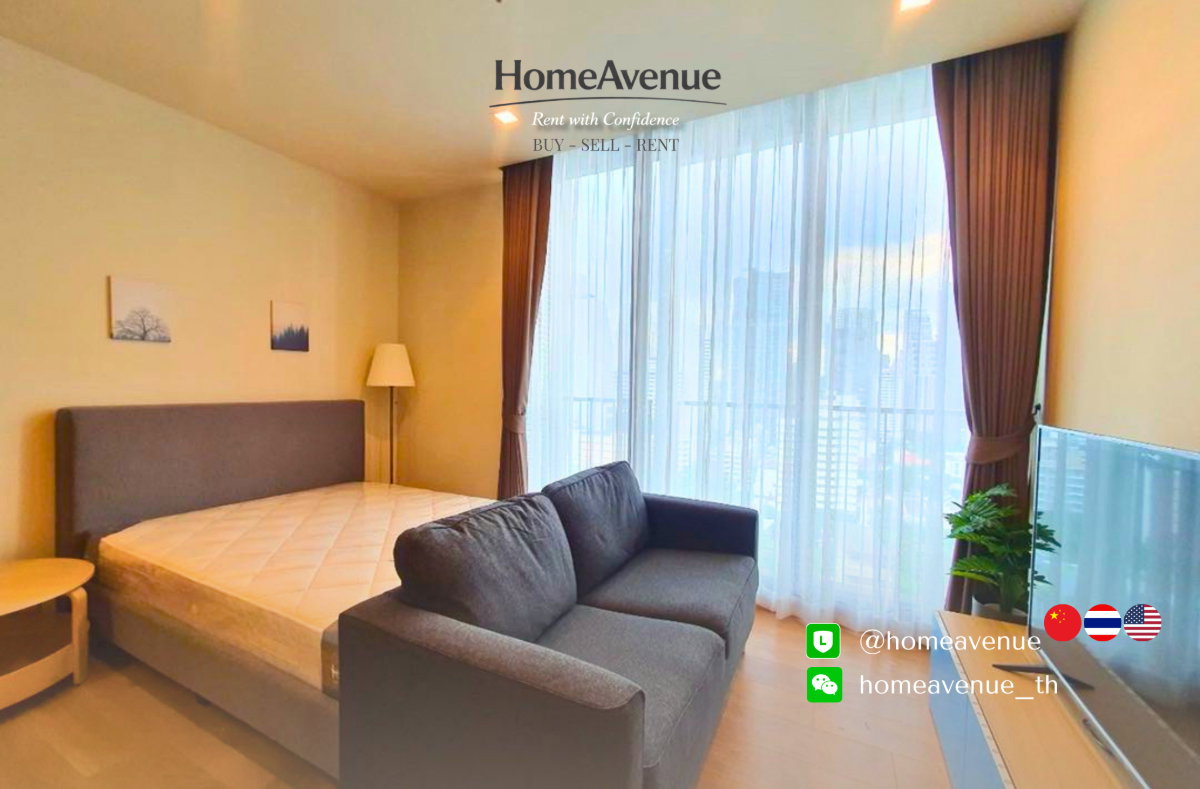 picture Highlight✨ Studio🚇 Near BTS Phrom Phong💥📲 Line: @homeavenue ⭐HA-5040 - 4/7